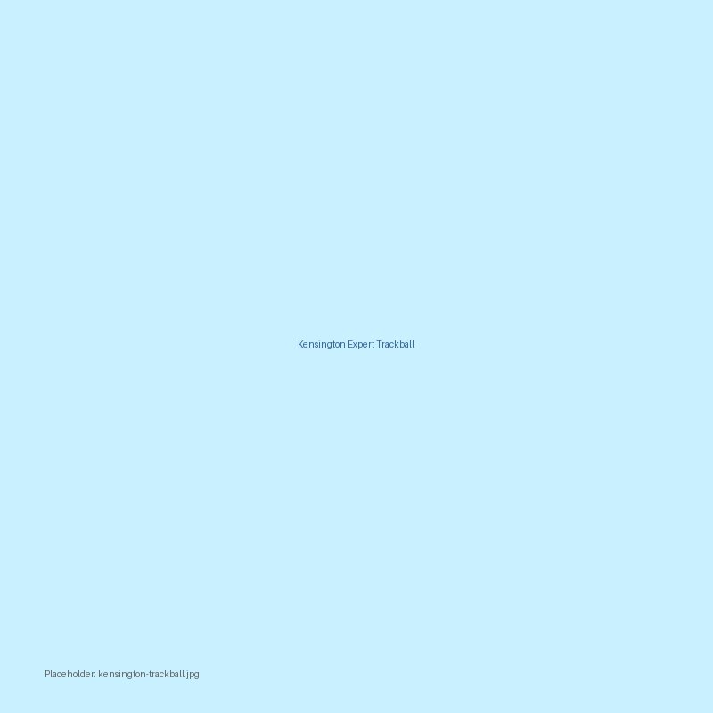 Kensington Expert Trackball mouse - stationary trackball design for wrist immobilization