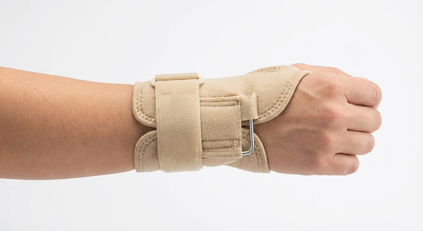 Week-by-week recovery timeline infographic for carpal tunnel release surgery