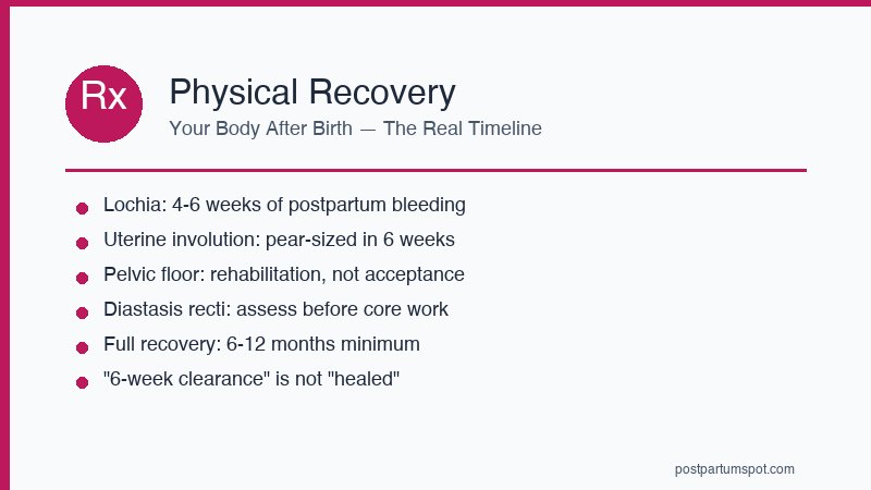 New mother resting during postpartum physical recovery with support items nearby
