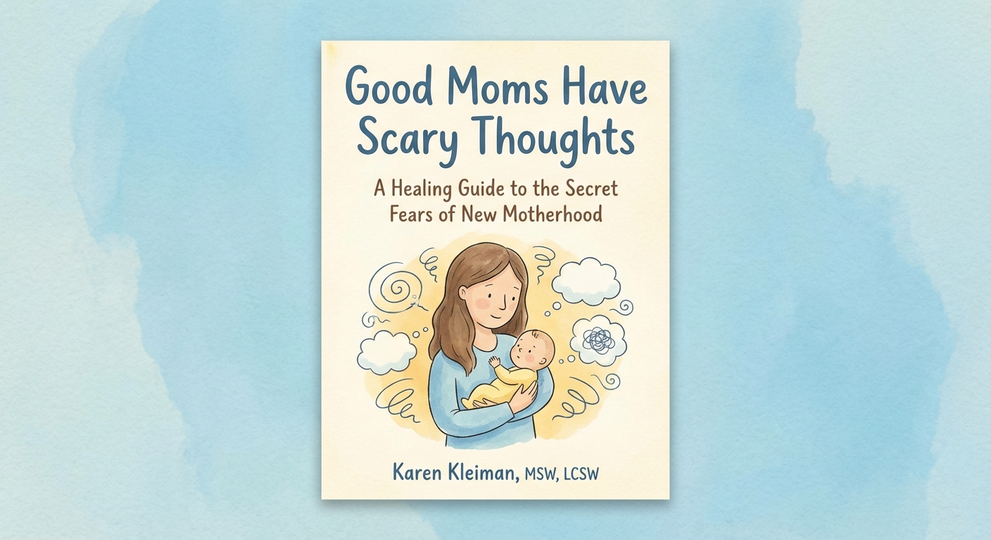 CBT workbook for postpartum anxiety and depression self-help therapy exercises