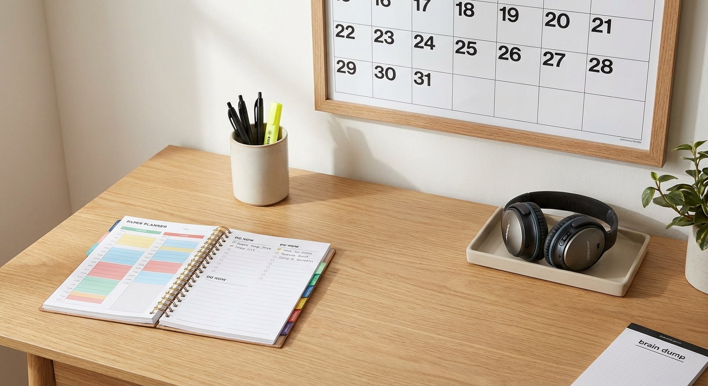 What to Look for in an ADHD Planner