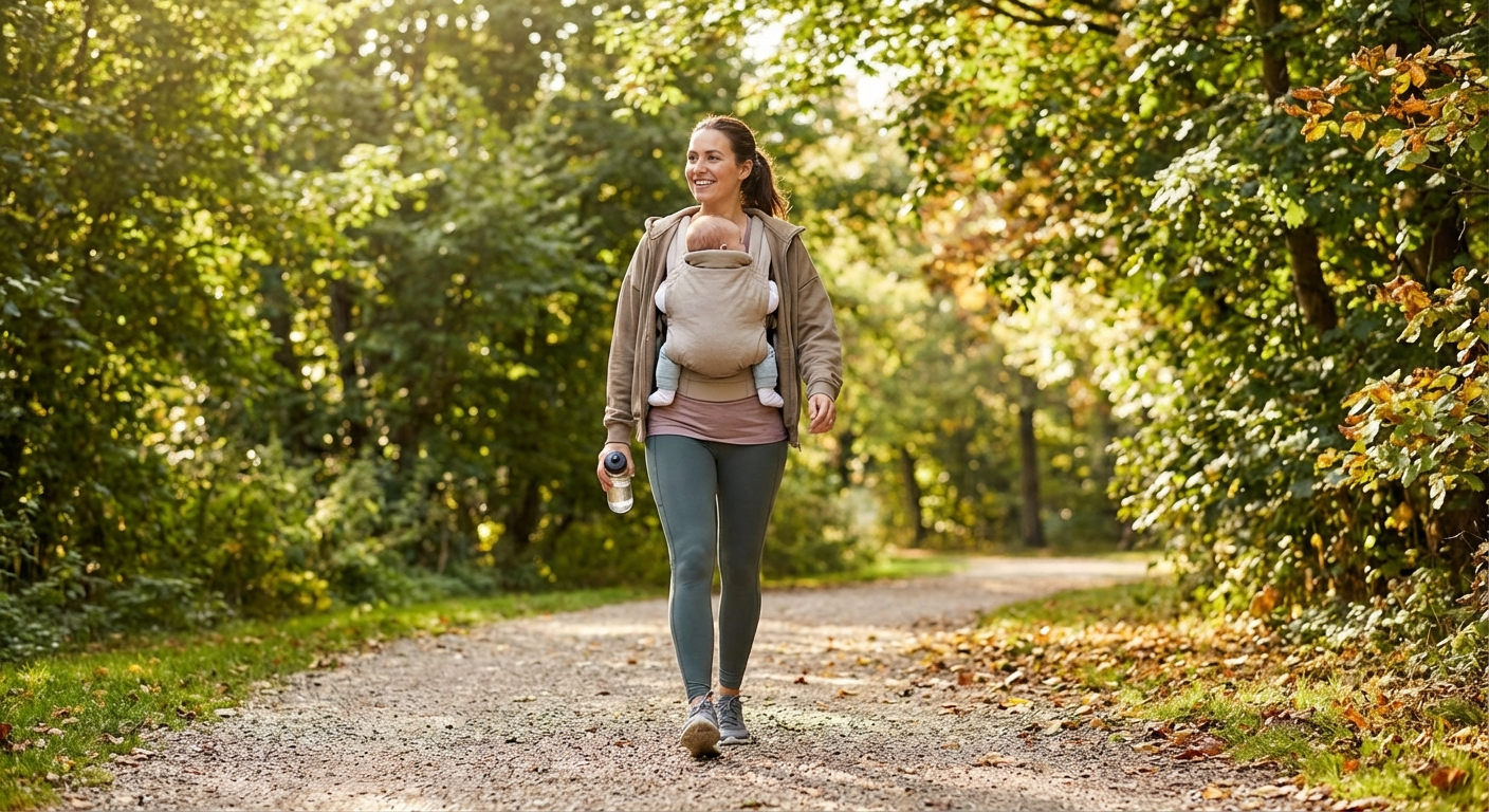 Diagram of diastasis recti showing how a support belt provides compression